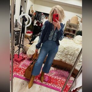 Lysse Blue Flare Jeans